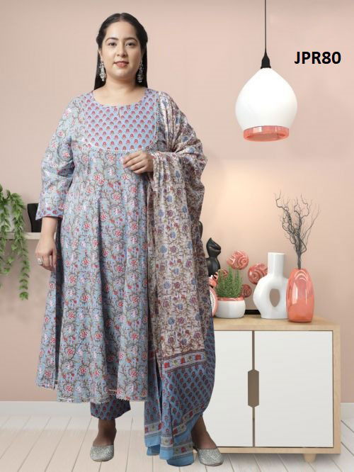 Trendy Printed 103 Regular Wear Wholesale Cotton Readymade Suits
